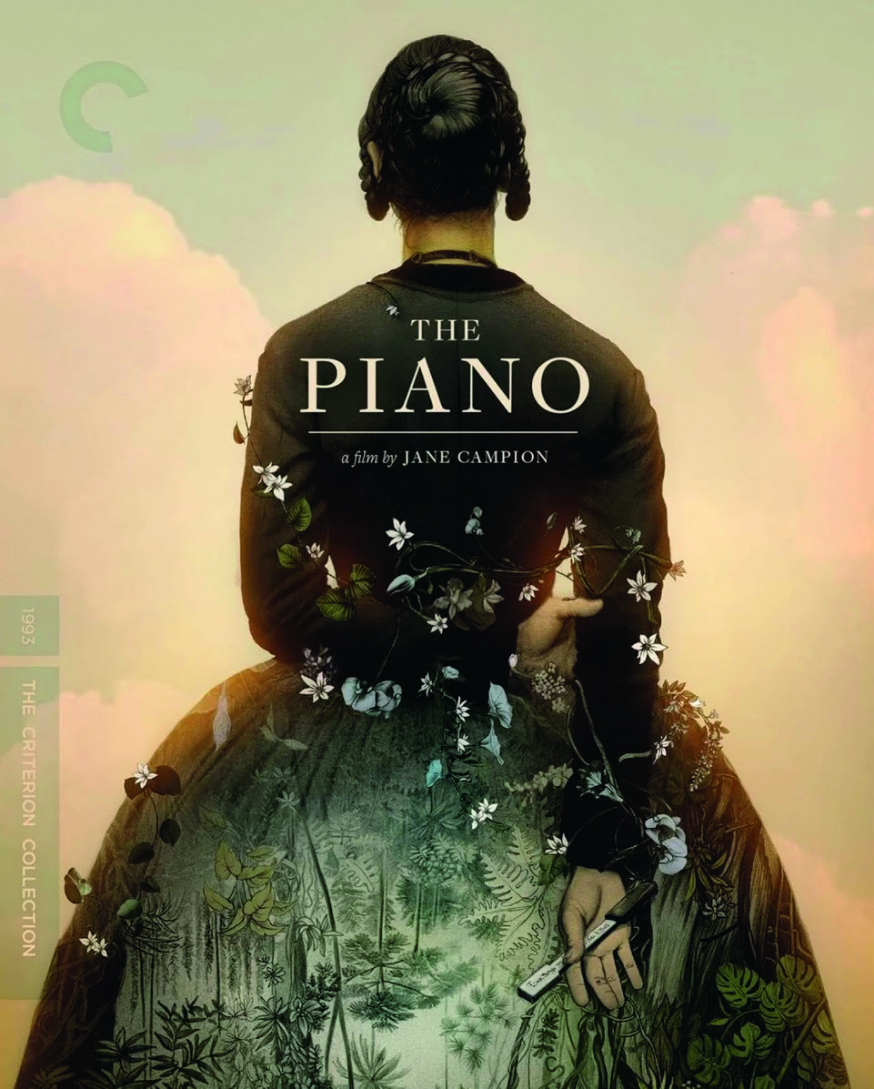Greg Ruth; movie poster for The Piano, female figure faces away