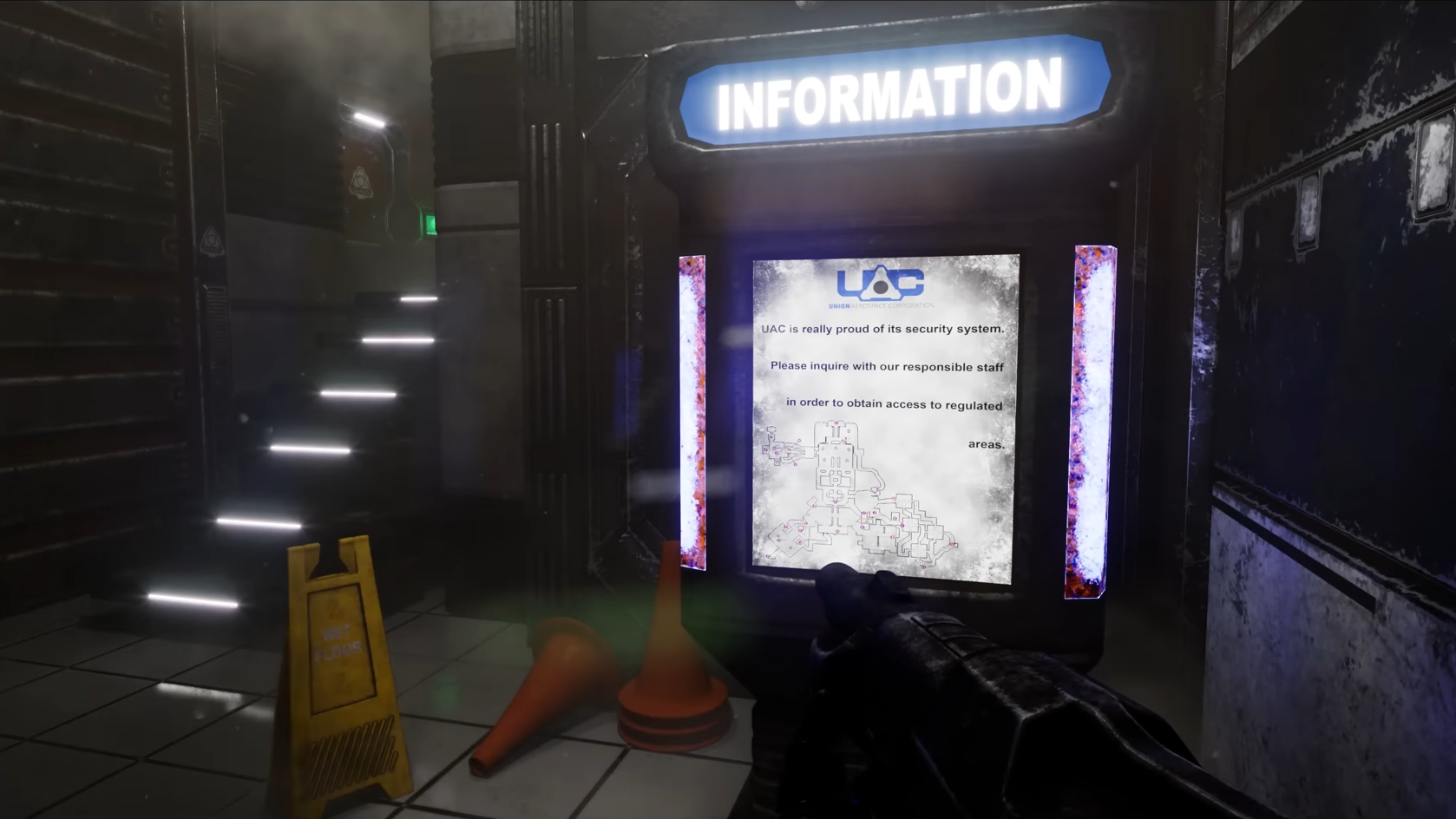 Doom 3 remade in UE5.