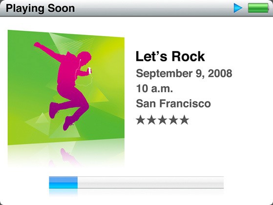 That familiar iPod silhouette gives the game away. Doesn't it..?