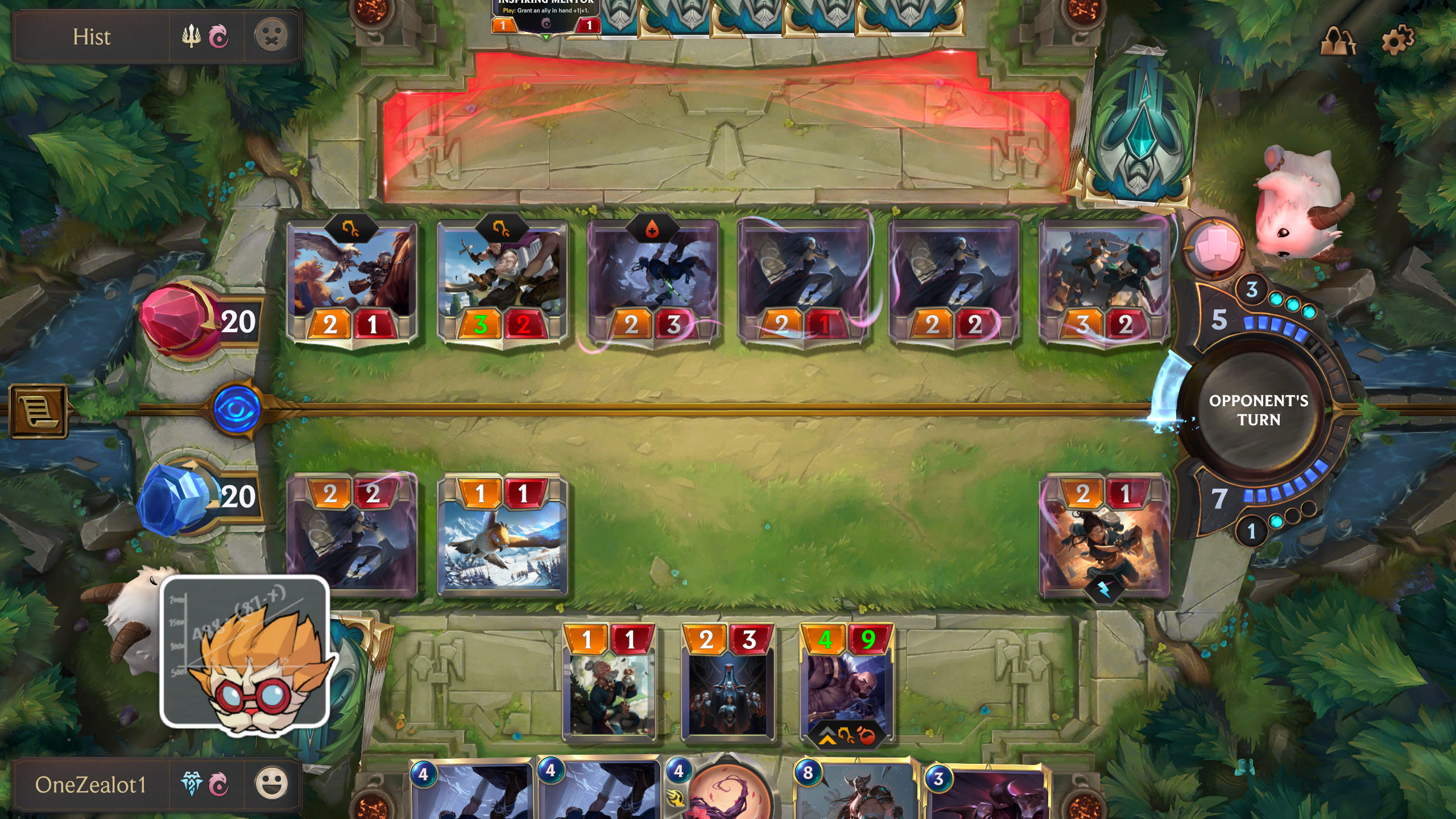 A game of Legends of Runeterra