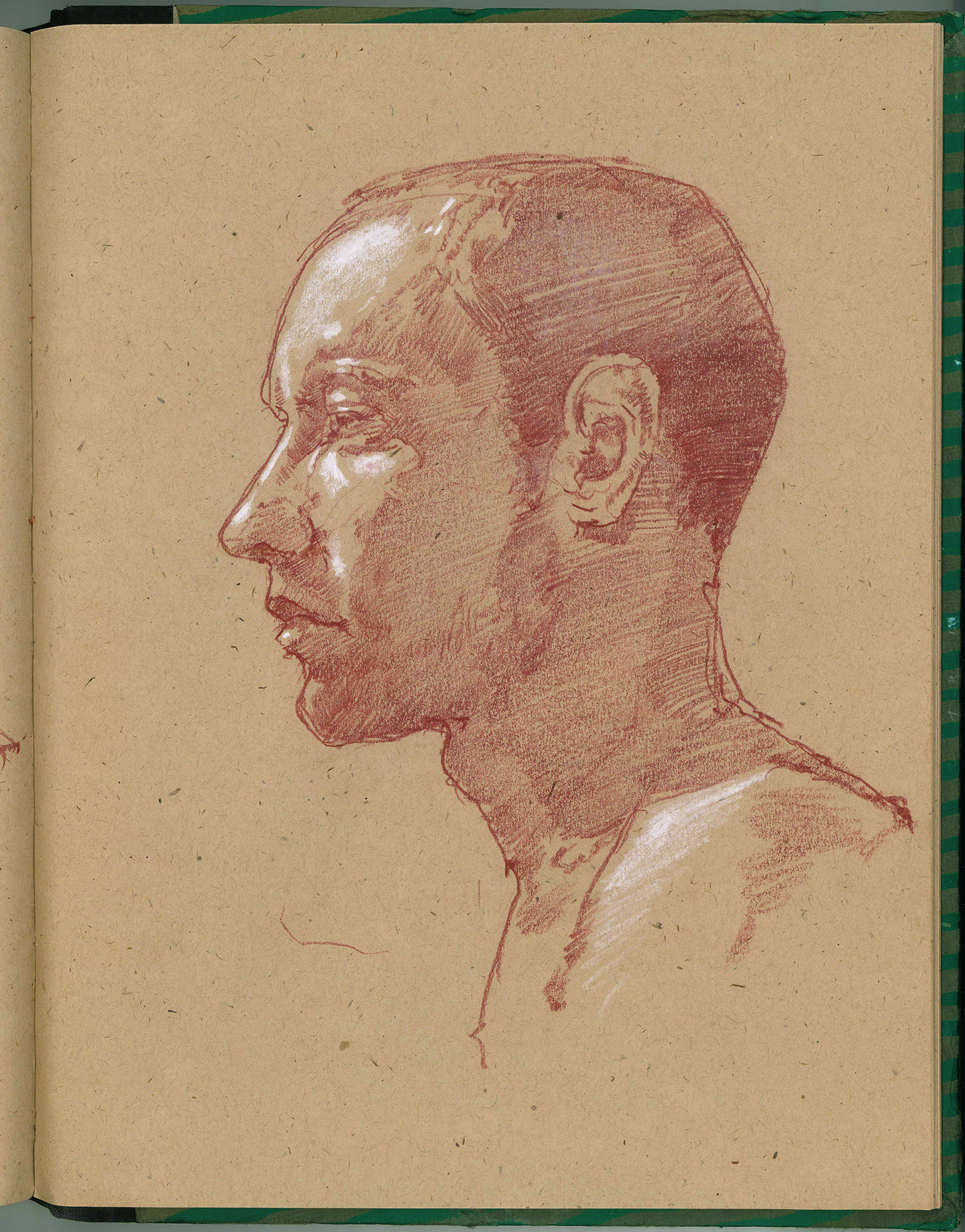 Improve your sketches; sketch of a man 