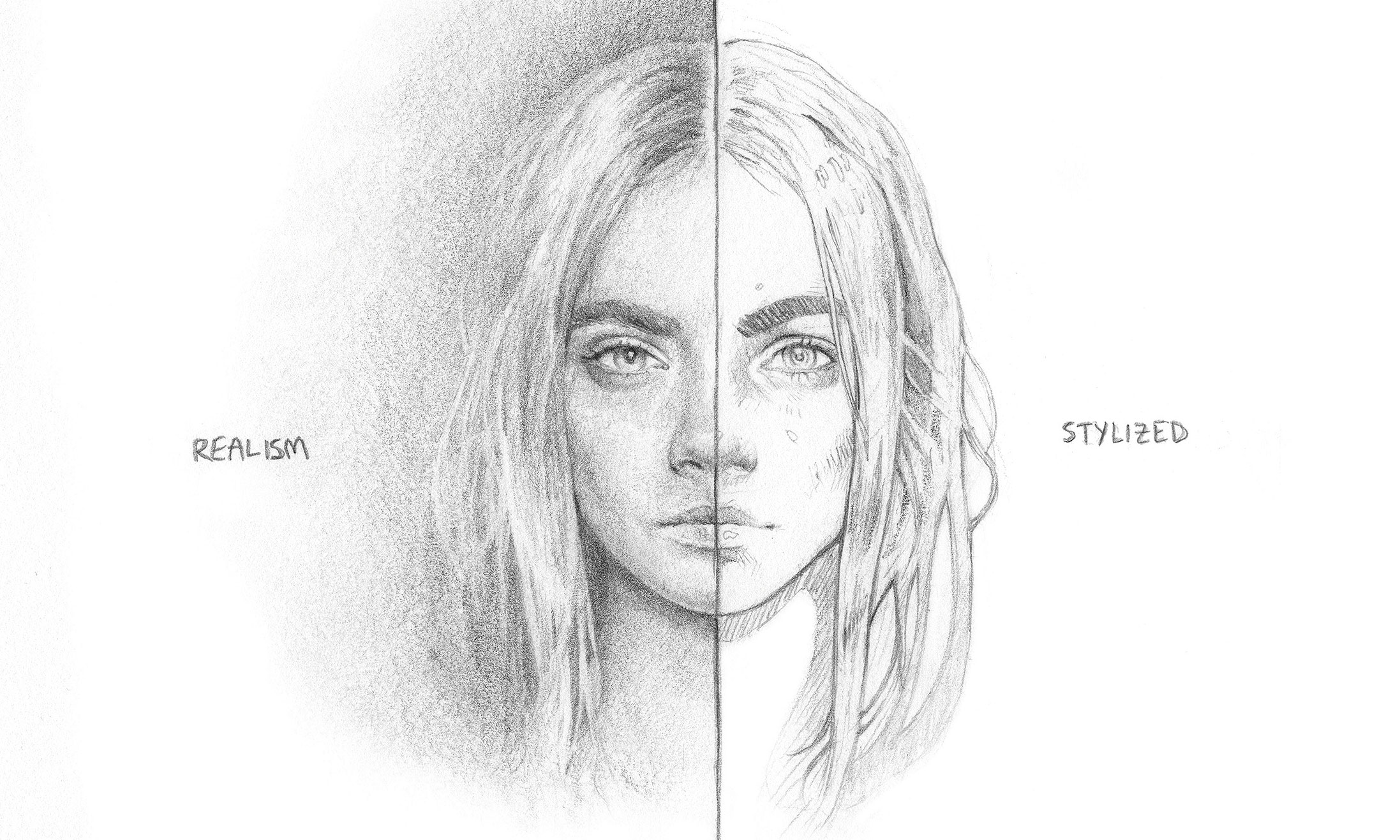 Sketching tips a comparison between realism and stylised sketching