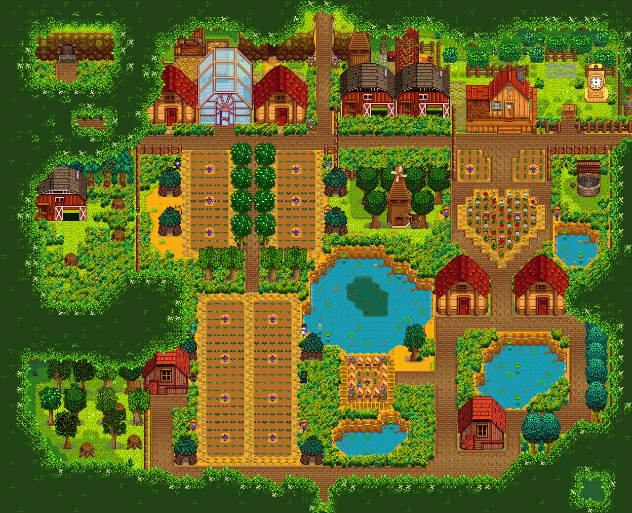  Desi's Harvest Moon Farm  via upload.farm
