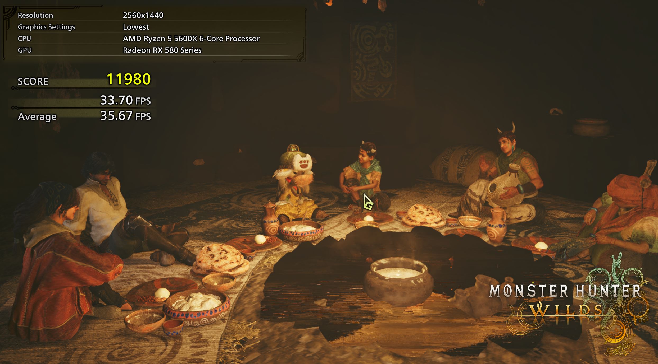 Monster Hunter Wilds performance test