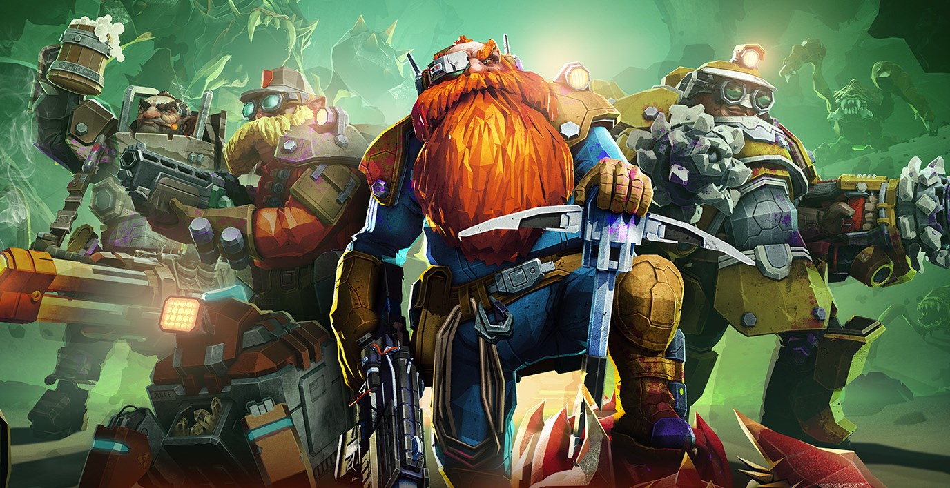 Deep Rock Galactic's doughty dwarf miners