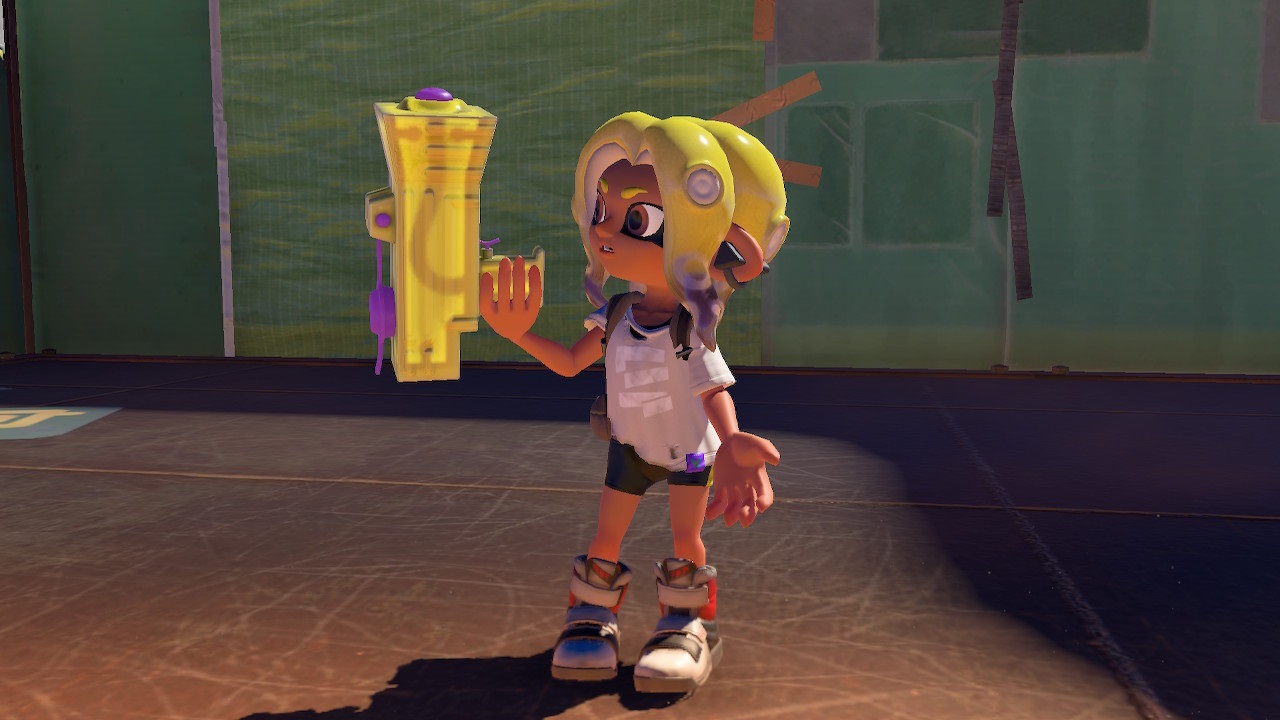 Splatoon 3 Octoling with Splattershot Jr.