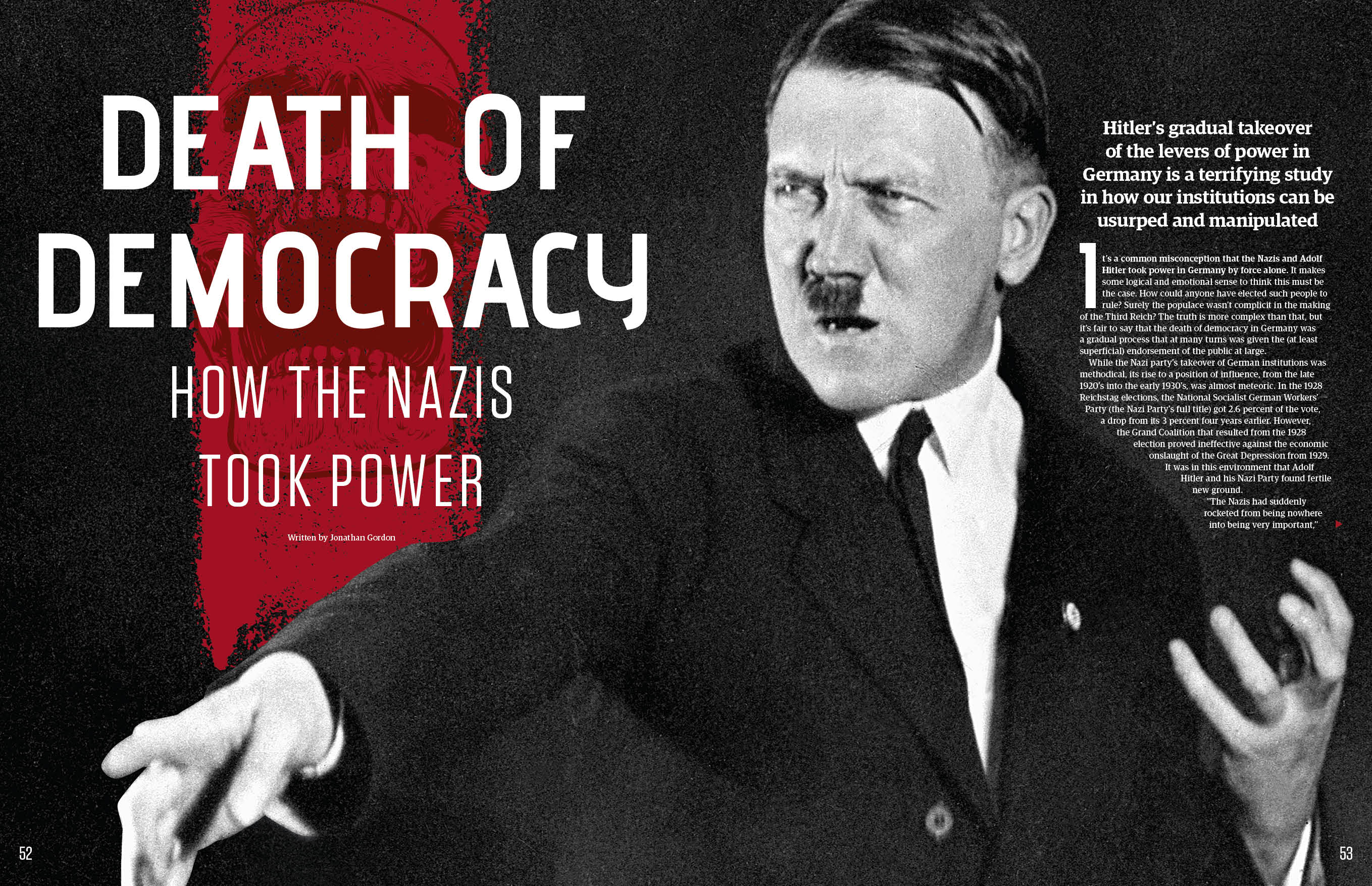 Death of Democracy feature in All About History