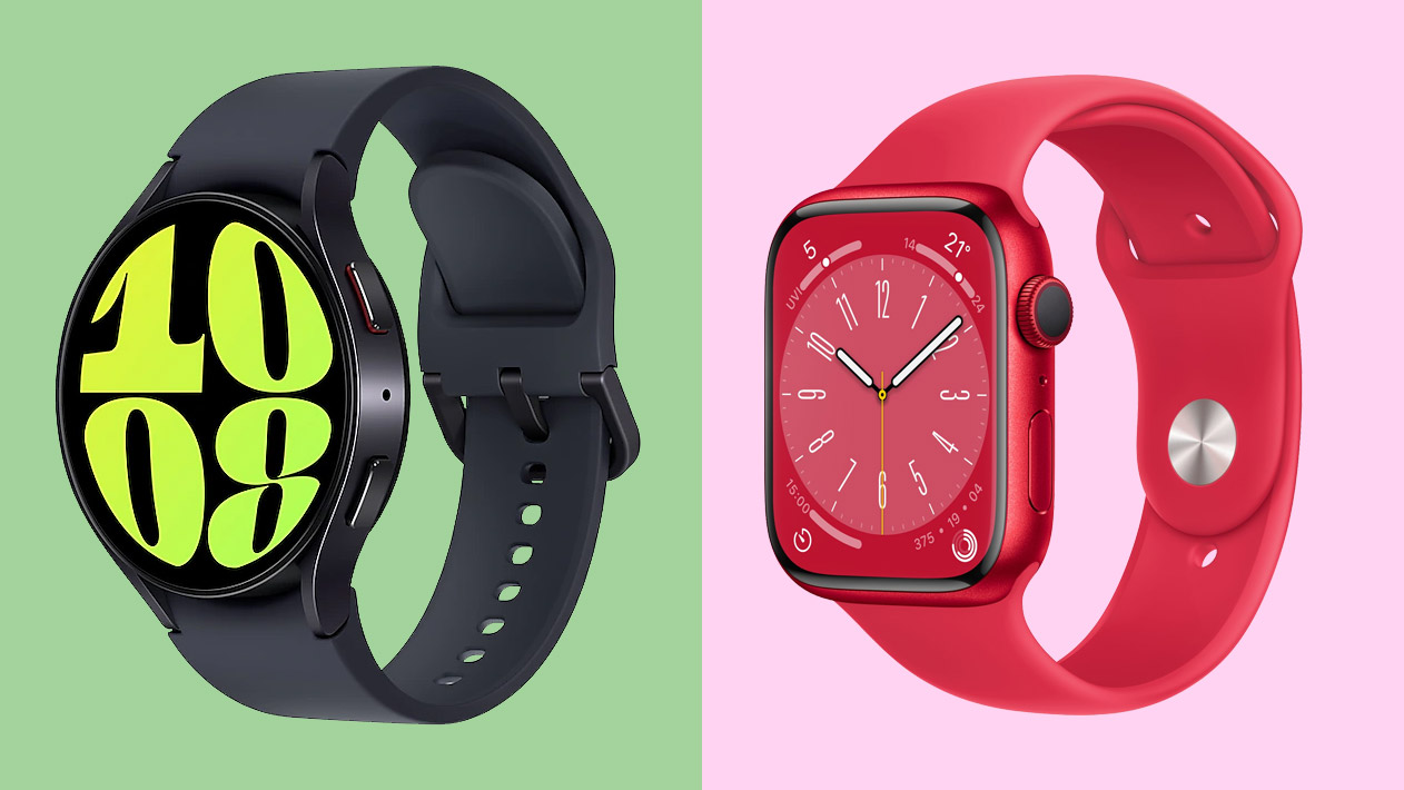 Samsung Galaxy Watch 6 vs Apple Watch 8