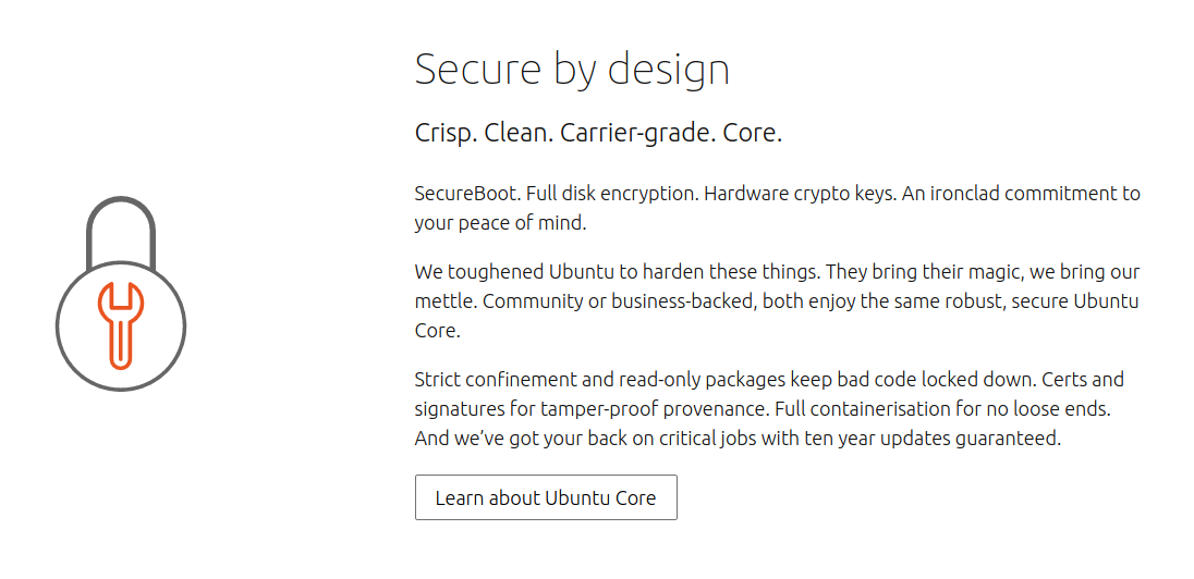 Ubuntu Appliance Security