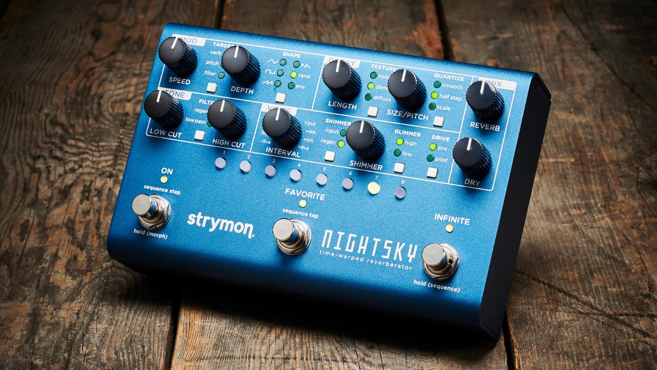 Best reverb pedals: Strymon NightSky