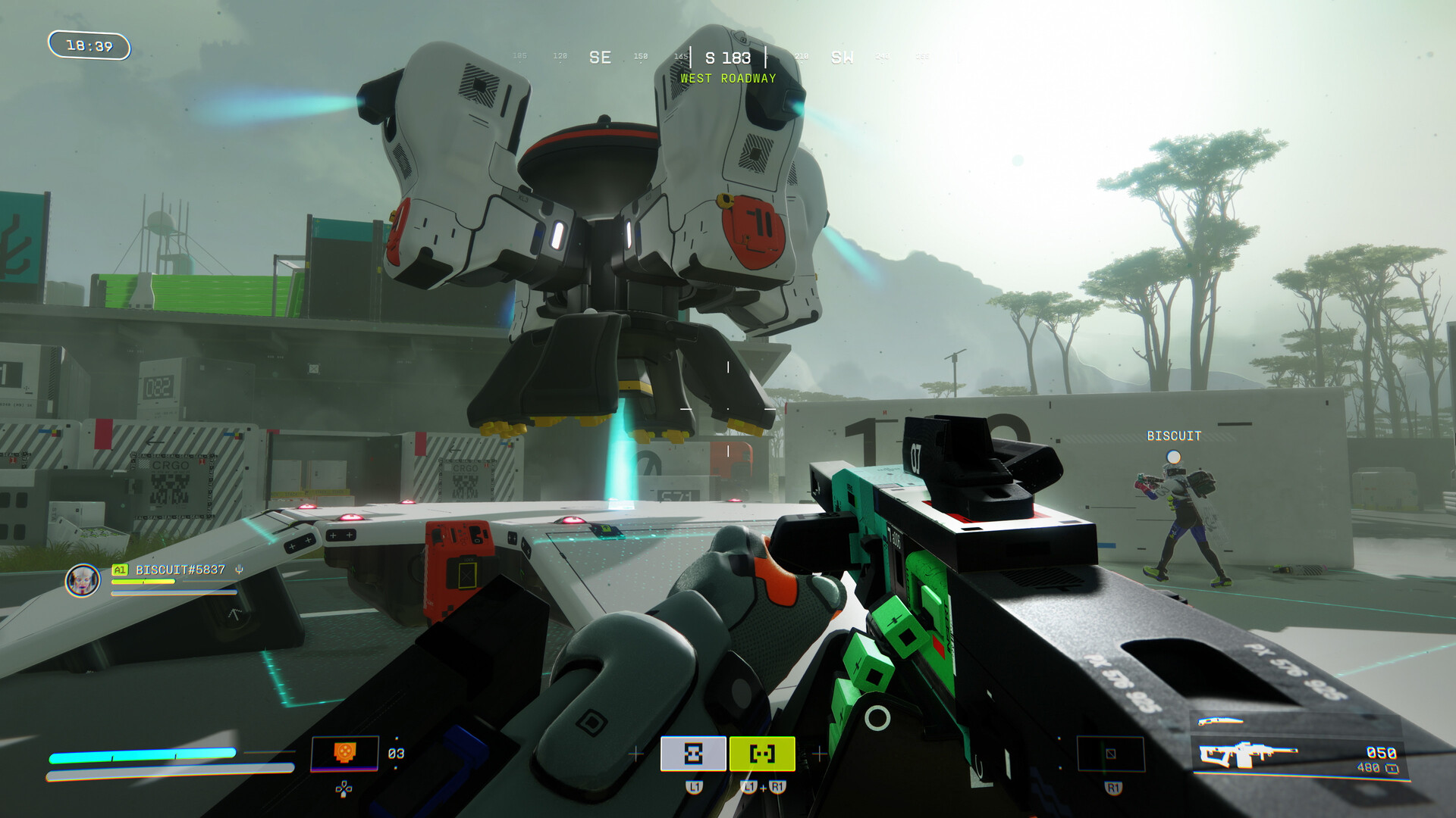 Screenshot from Marathon video game.