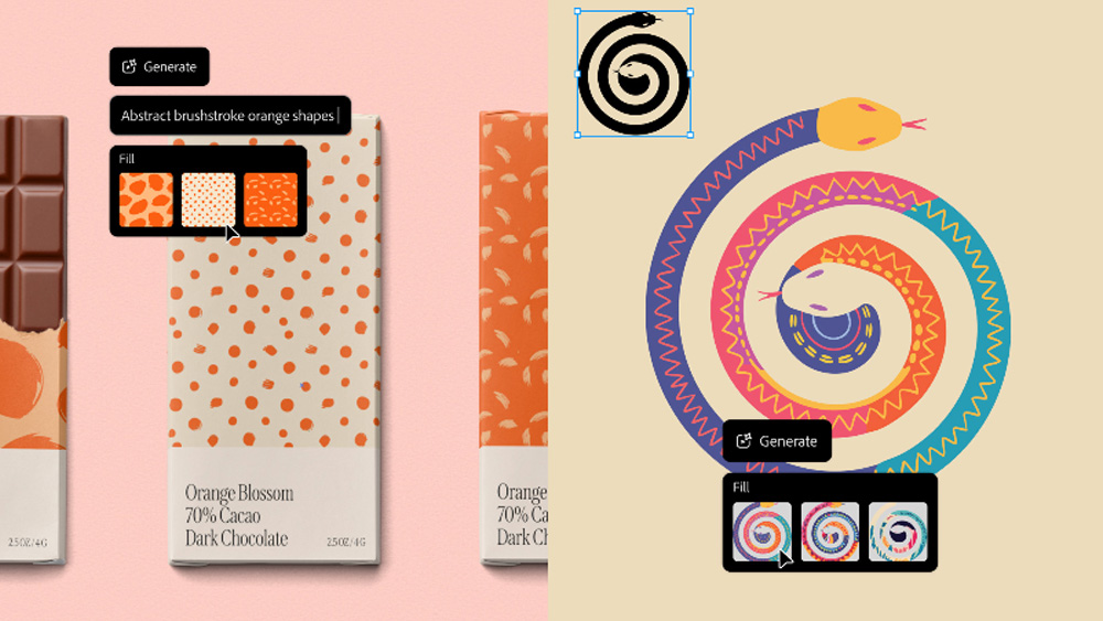 Adobe Illustrator updates: text-to-shape and text-to-pattern