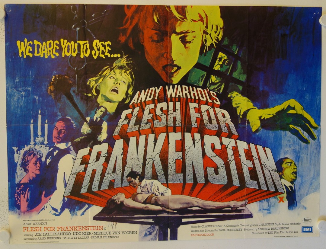 Flesh for Frankenstein poster