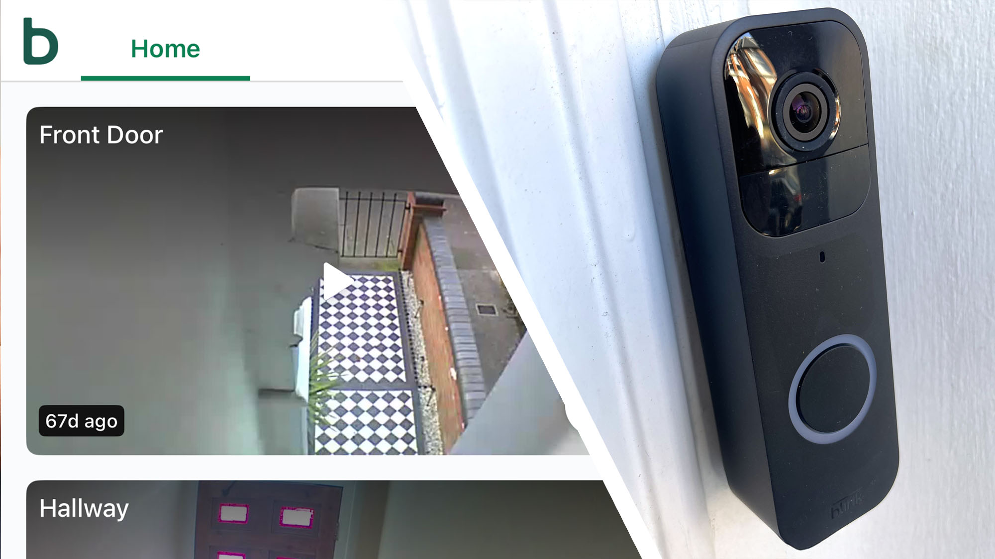 Blink Video Doorbell and footage
