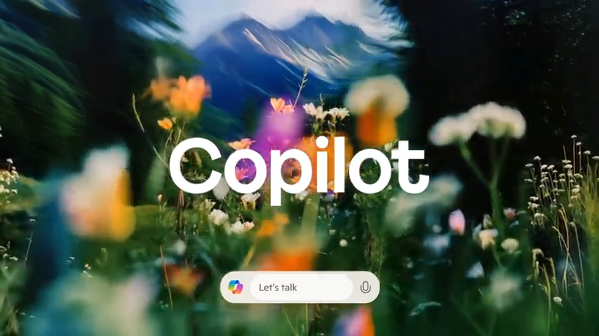 Microsoft 50th anniversary Copilot Home Screen