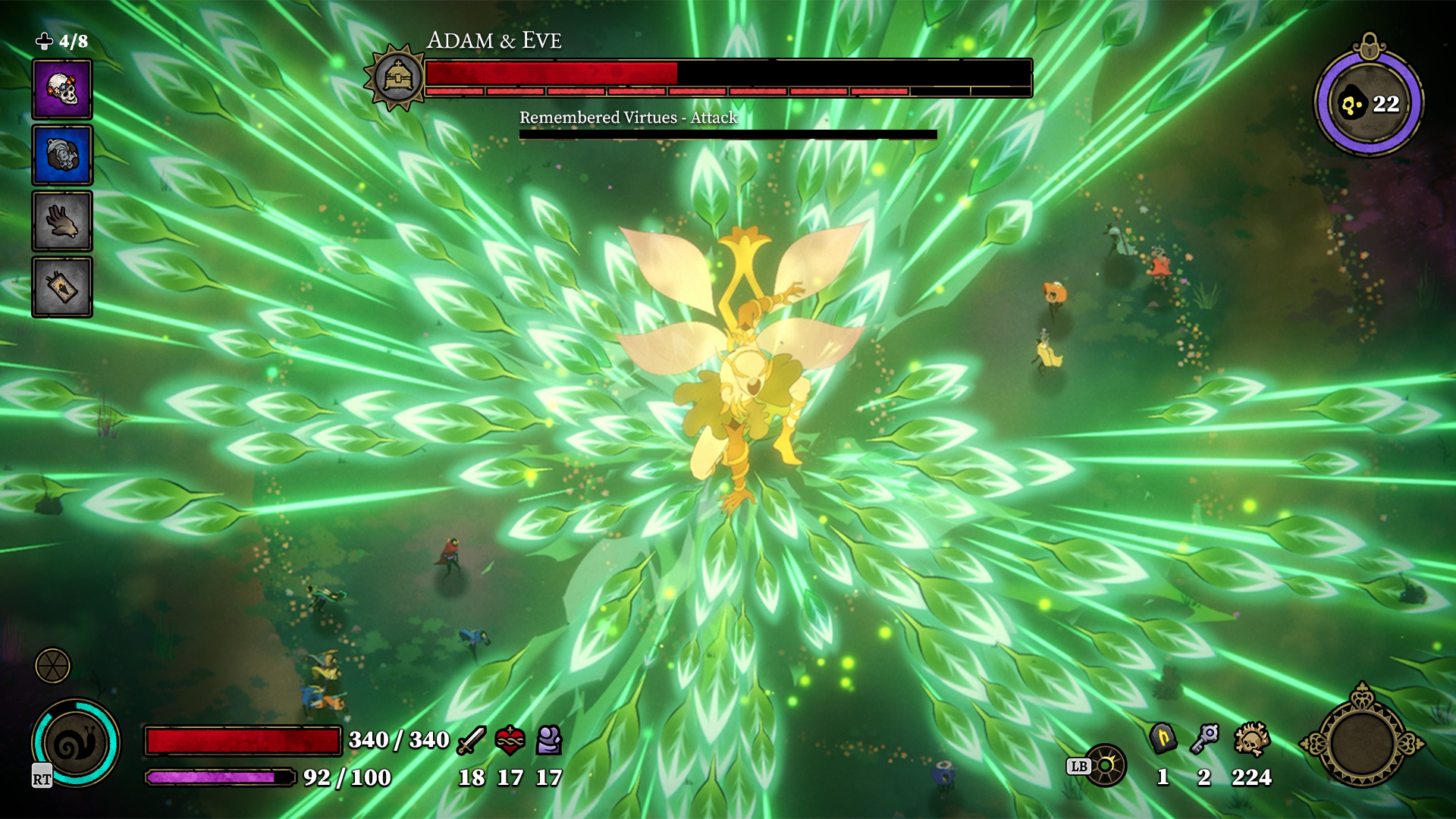 33 Immortals promotional gameplay screenshots.